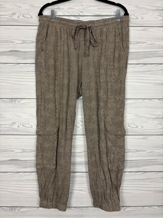 Johnny Was Pants - Johnny Was Pete & Greta Boho embroidered joggers size small
